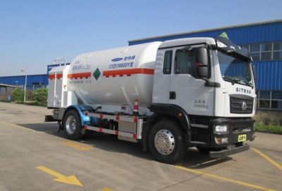 Chart  CTZ5180GDY Low temperature liquid transport vehicle