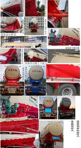 Shenjun Kyushu  GRT9401GFL Low density powder material transportation semi-trailer