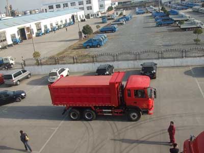 Jianghuai brand automobiles HFC3256K2R1LT Dump truck