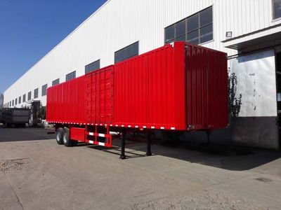 Wanqi Automobile CTD9350XXY Box transport semi-trailer