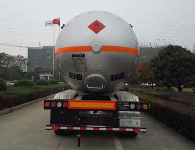 Hongtu  HT9409GYQA12 Semi trailer for liquefied gas transportation