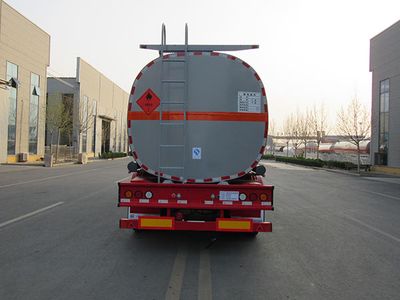 Jining Hongtai brand automobiles NHT9404GRY Flammable liquid tank transport semi-trailer