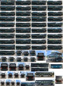 Jinlong  XMQ6106AGBEVL38 Pure electric city buses