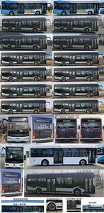 Jinlong  XMQ6106AGBEVL38 Pure electric city buses