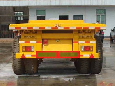 Xiagong brand automobile XXG9352ZZXP Flat dump semi-trailer