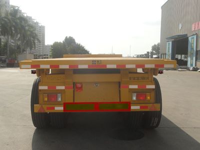 Xiagong brand automobile XXG9352ZZXP Flat dump semi-trailer