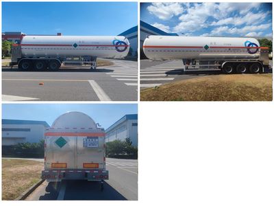 Wufeng  JXY9401GDY12 Low temperature liquid transport semi-trailer