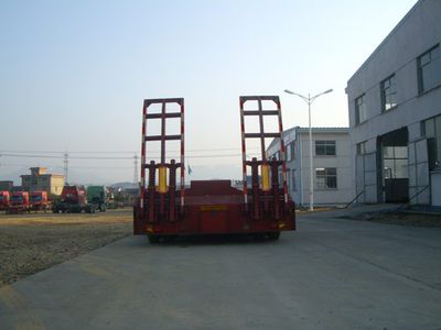 Zhongshang Automobile ZZS9283TDP Low flatbed semi-trailer