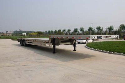 Jungle  LCL9403TDP Aluminum alloy low flatbed semi-trailer