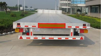 Jungle  LCL9403TDP Aluminum alloy low flatbed semi-trailer