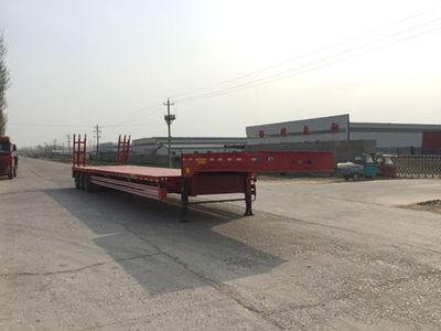 New Hongdong brand automobiles LHD9400TDPXZ Low flatbed semi-trailer