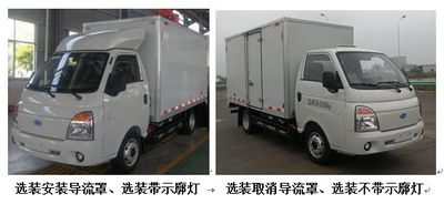 Kaiwo  NJL5041XXYEVC Pure electric box type transport vehicle