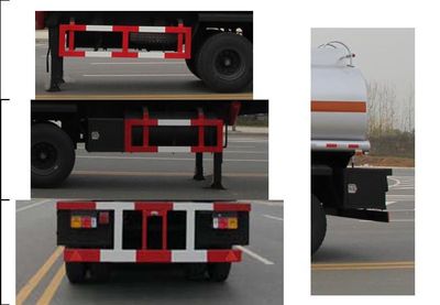 Jiulong  ALA9404GRY Flammable liquid tank transport semi-trailer