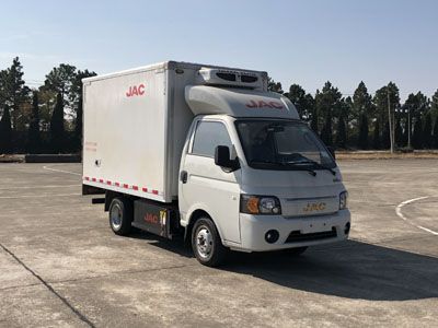 Jianghuai brand automobiles HFC5030XLCEV1 Pure electric refrigerated truck