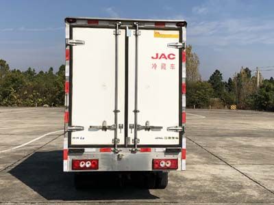 Jianghuai brand automobiles HFC5030XLCEV1 Pure electric refrigerated truck