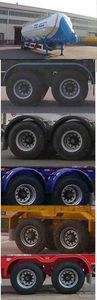 Tonghua  THT9280GFL Powder material transportation semi-trailer