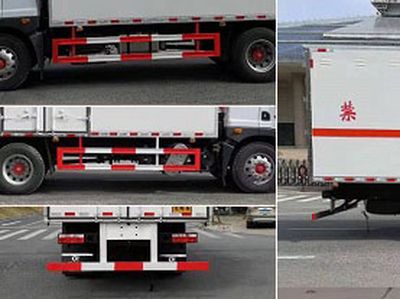 Cheng Liwei  CLW5180XFWE6 Corrosive goods box transport vehicle