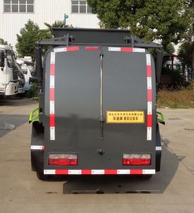 Huatong brand automobiles HCQ5031TCABJ6 Kitchen waste truck