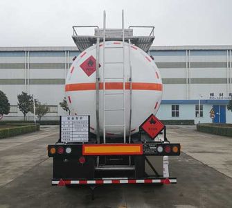 Hongtu  HT9400GRY7 Flammable liquid tank transport semi-trailer