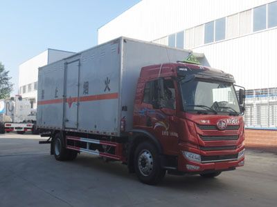 Jiangte brand automobiles JDF5180XRQC6 Flammable gas box transport vehicle