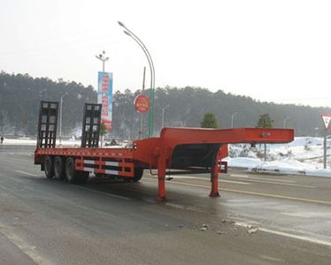 Chusheng  CSC9300TDP Low flatbed semi-trailer