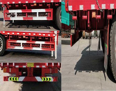 Lujia  JSF9400TDP Low flatbed semi-trailer