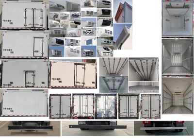 Jinsheng  JSP5043XLC6Z Refrigerated truck