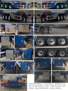 Jiayuntong  JTC9401GFW38 Tank transport semi-trailer for corrosive substances