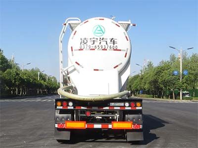 Lingyu  CLY9400GFL5 Medium density powder material transportation semi-trailer