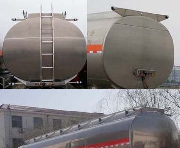 Changhua  HCH9401GSYLHJ1 Aluminum alloy edible oil transportation semi-trailer