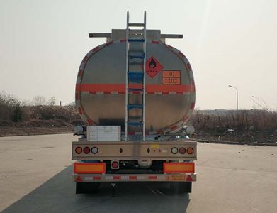 Shaanxi Automobile SHN9400GYYP432 Aluminum alloy oil transport semi-trailer