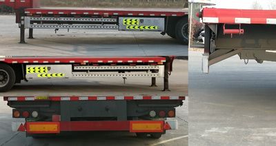 Luying  JGT9400TDP Low flatbed semi-trailer