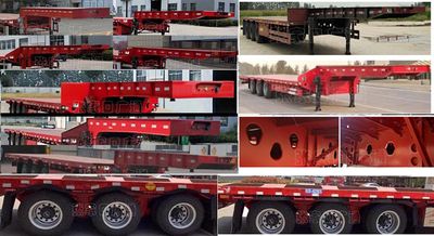 Luying  JGT9400TDP Low flatbed semi-trailer