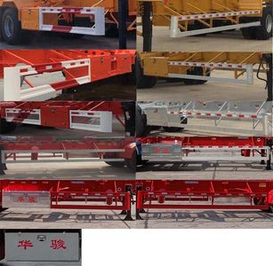 Huajun  ZCZ9400TWYH Transport semi-trailer of dangerous goods tank frame