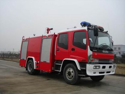 Jetta Fire License Car SJD5160GXFSG60W Water tank fire truck