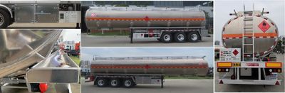 Xingshi  SLS9400GYYA Aluminum alloy oil transport semi-trailer