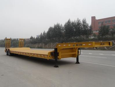 Xiagong brand automobile YW9402TDP Low flatbed semi-trailer