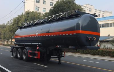 Zhongqi Liwei brand automobiles HLW9402GZW Tank transport semi-trailer for miscellaneous hazardous materials