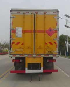 Huatong brand automobiles HCQ5187XRQLZ6 Flammable gas box transport vehicle