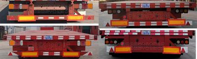 Jinghe  YCD9400TDP Low flatbed semi-trailer