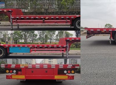 Jinghe  YCD9400TDP Low flatbed semi-trailer