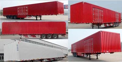 Huajun  ZCZ9360XXYL Box transport semi-trailer