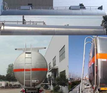 Wanqi Automobile CTD9400GYW Tank transport semi-trailer for oxidizing substances