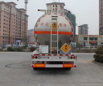 Wanqi Automobile CTD9400GYW Tank transport semi-trailer for oxidizing substances