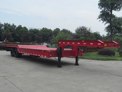 Meilong  TSZ9350TDP Low flatbed semi-trailer