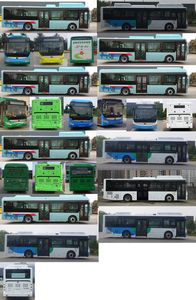 Yutong  ZK6105CHEVNPG39 Plug in hybrid low entry city buses