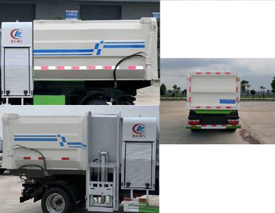 Cheng Li  CL5040ZZZBEV Pure electric self loading and unloading garbage truck