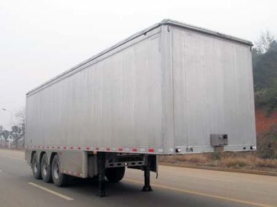 Shengtong brand automobile CSH9401XXY Aluminum alloy box transport semi-trailer