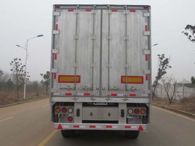 Shengtong brand automobile CSH9401XXY Aluminum alloy box transport semi-trailer