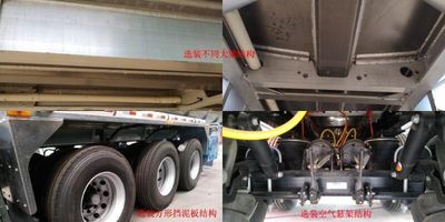 Ouman  HFV9400GYYB Aluminum alloy oil transport semi-trailer